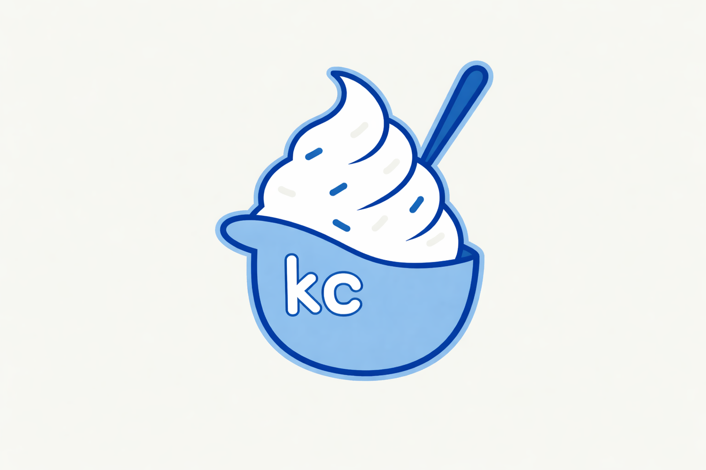Youth Kansas City Baseball Hat - Ice Cream Helmet