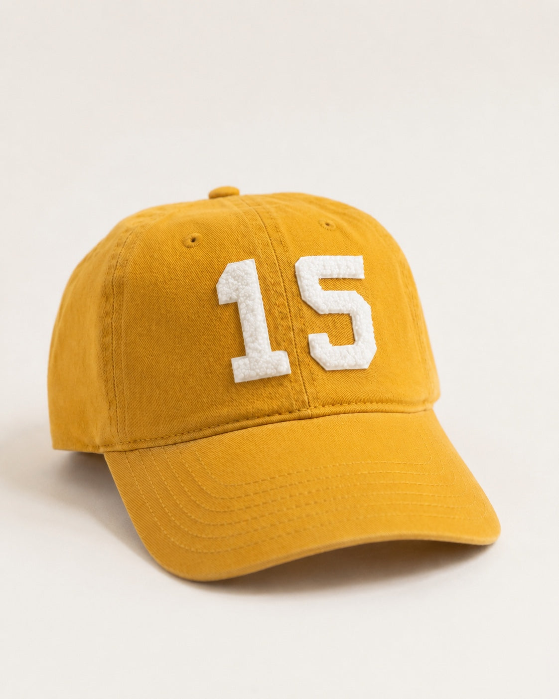 15 & 87 Chenille Number Dad Hats