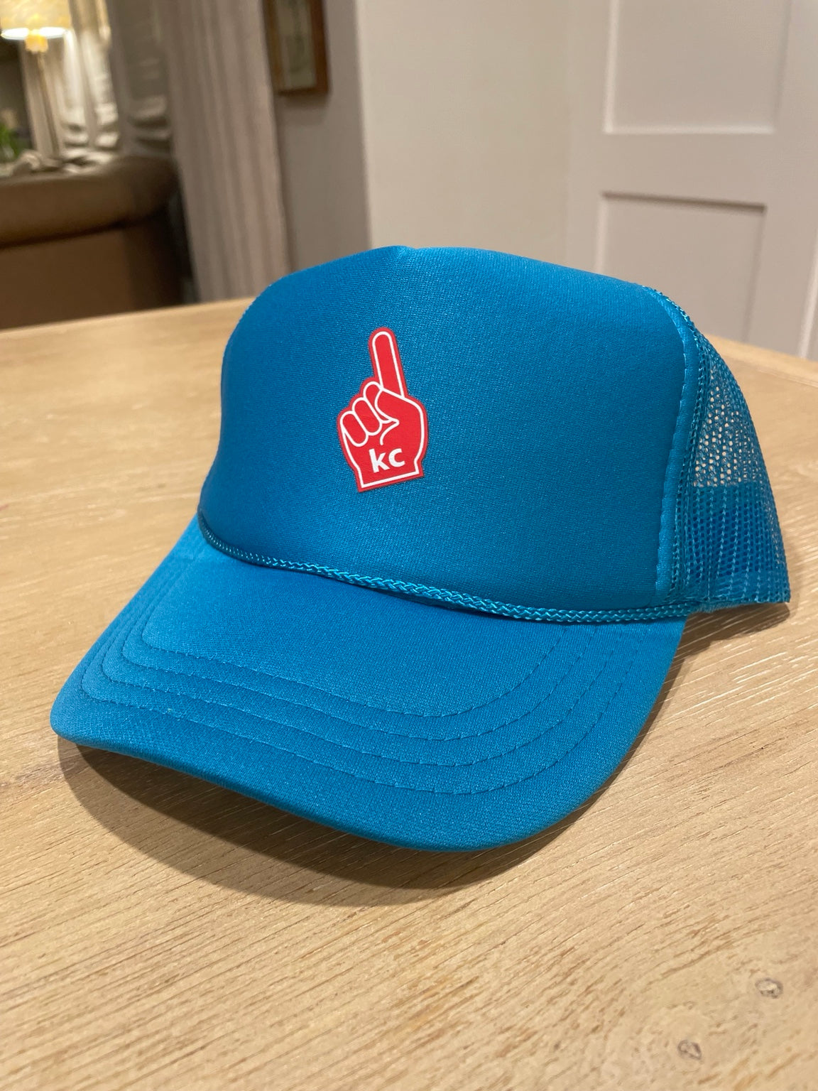 Youth Kansas City Foam Finger Trucker Hat