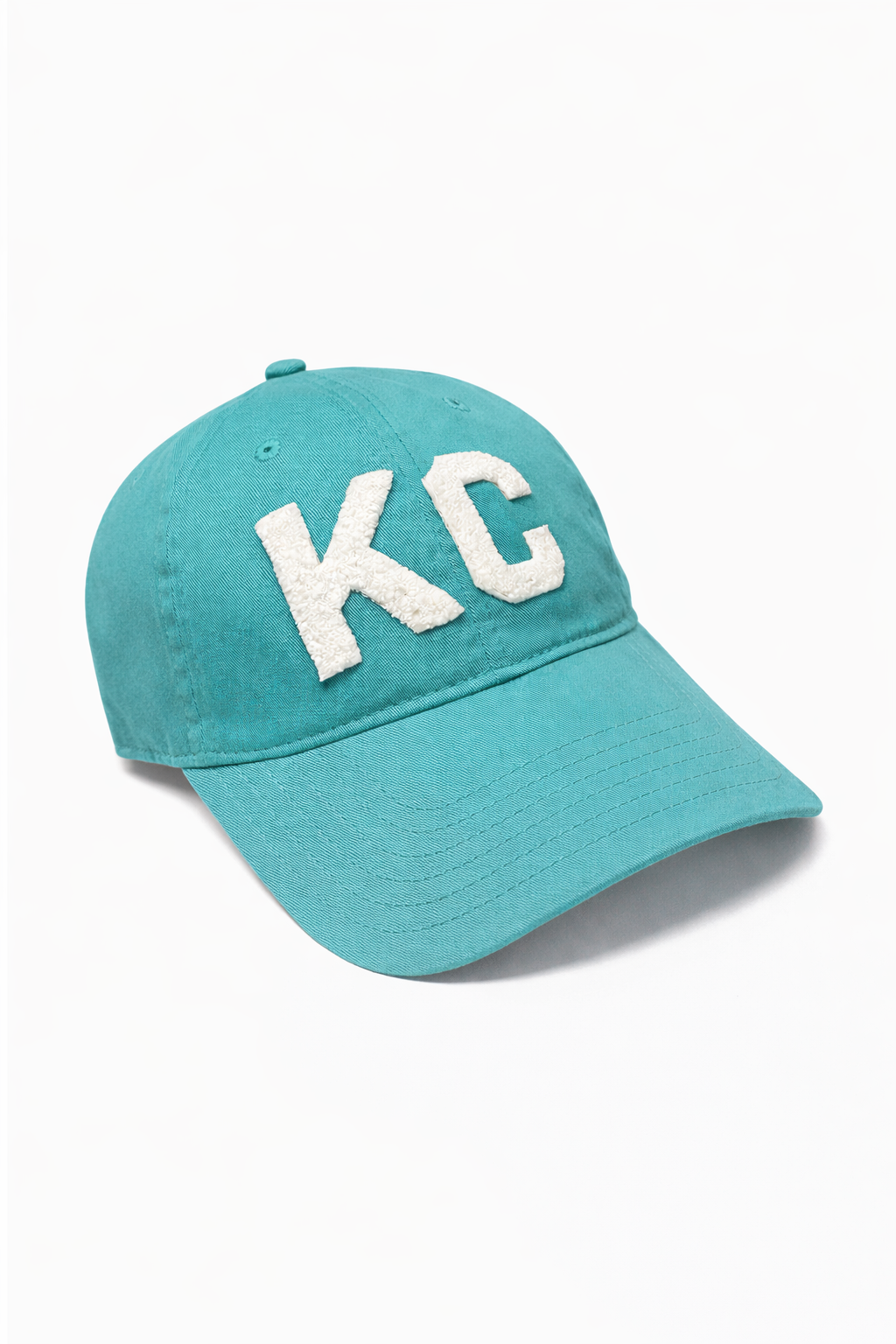 Kansas City KC Dad Hat – White Chenille