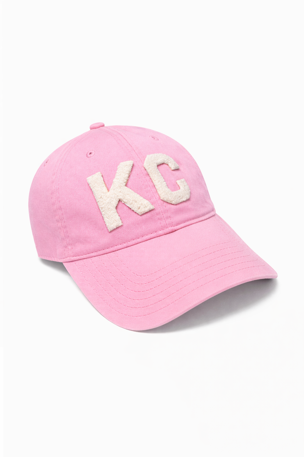 Kansas City KC Dad Hat – White Chenille