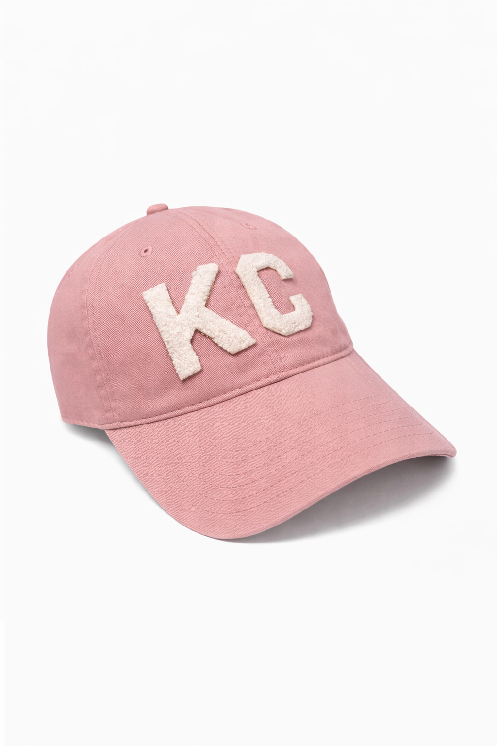 Kansas City KC Dad Hat – White Chenille