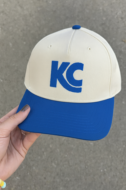 Kansas City KC Embroidered Snapback Hat