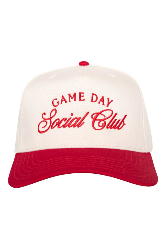 Kansas City gameday hat vintage red and natural snapback