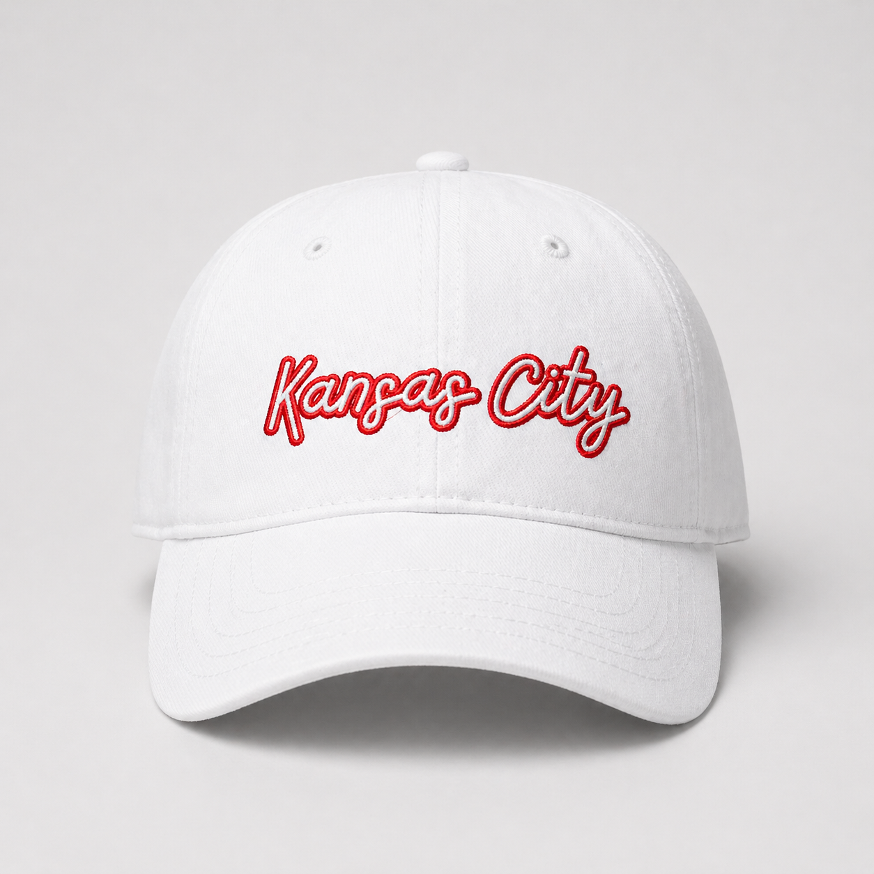 Kansas City Script Embroidered Hat