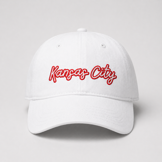 Kansas City Script Embroidered Hat